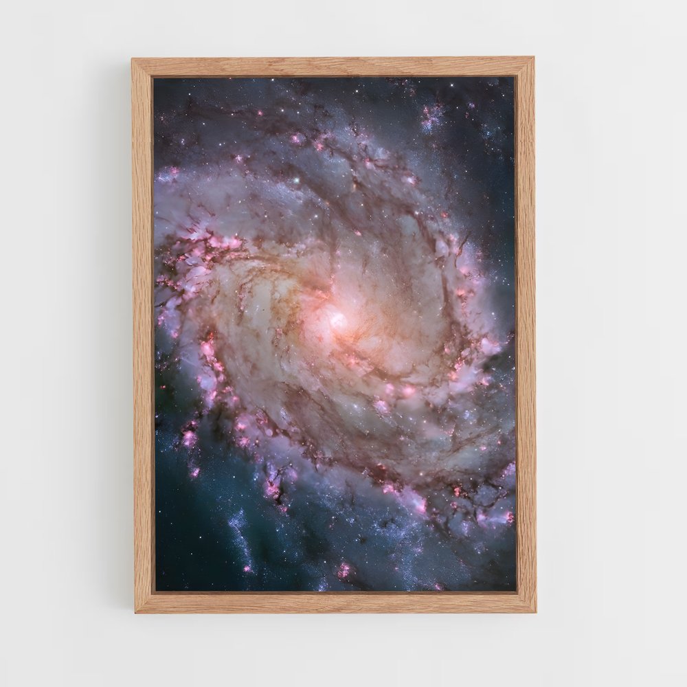 Poster superbe de la galaxie Pinwheel (vue 4)
